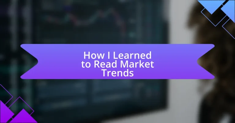 How I Learned to Read Market Trends